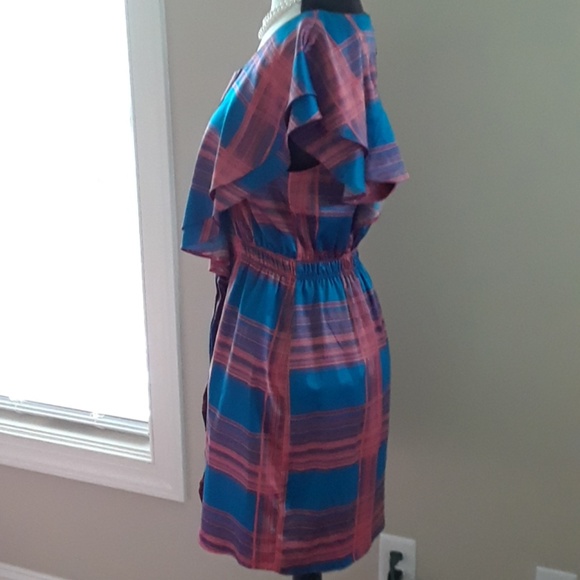 Tracy Negoshian Retro Plaid Dress - Picture 3 of 8